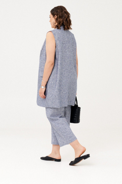 Брюки, жакет Almirastyle 340 серый - фото 7