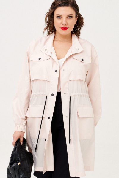 Плащ Almirastyle 362 бежевый - фото 1