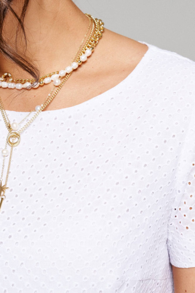 Платье Beautiful&Free 6151 белый - фото 4