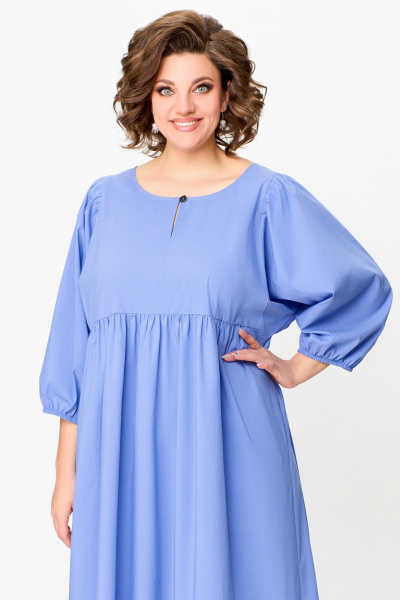 Платье Swallow 731 голубой - фото 17
