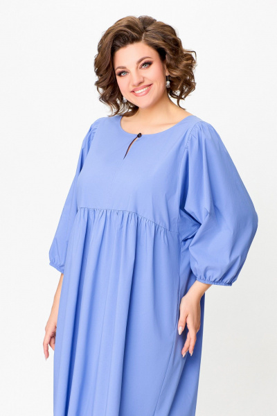 Платье Swallow 731 голубой - фото 16