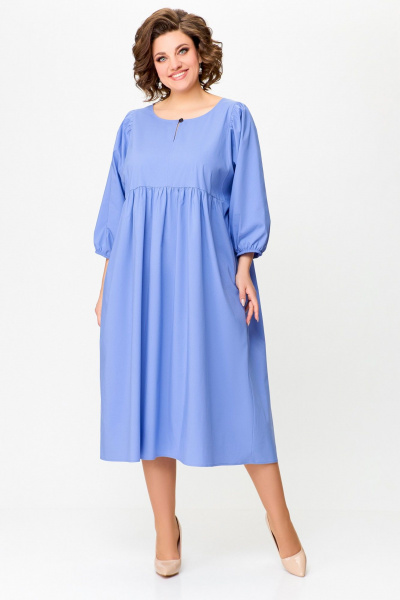Платье Swallow 731 голубой - фото 13