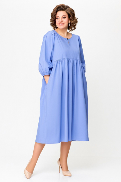 Платье Swallow 731 голубой - фото 12