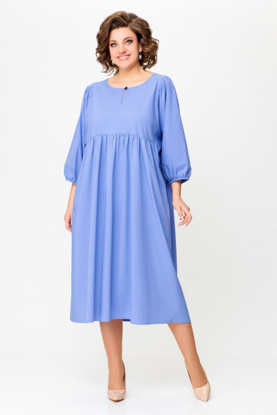 Платье Swallow 731 голубой - фото 9