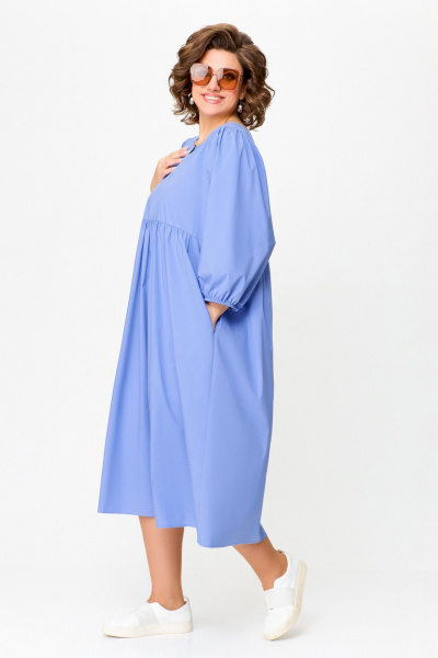 Платье Swallow 731 голубой - фото 8