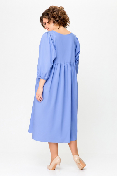 Платье Swallow 731 голубой - фото 11