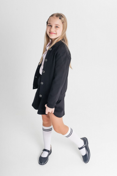 Жакет Франтишка Ш-3496-м-24с-19-с78 черный - фото 4