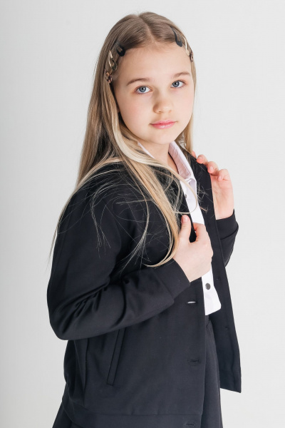 Жакет Франтишка Ш-3496-м-24с-19-с78 черный - фото 3