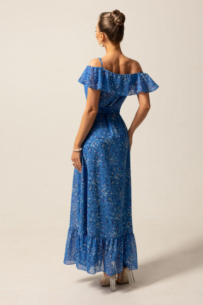 Платье Golden Valley 44159 синий - фото 3