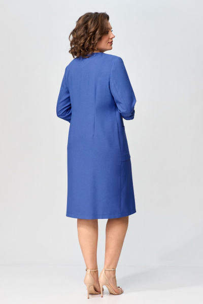 Платье женское летнее с ассиметриным передом Орхидея 1414 - фото 6