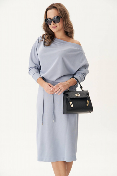 Юбка и джемпер из трикотажа с высоким разрезом для комфорта Fantazia Mod 4353 - фото 2