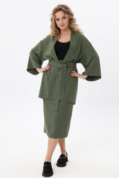 Жакет, пояс, юбка Angelina & Сompany 982 - фото 8