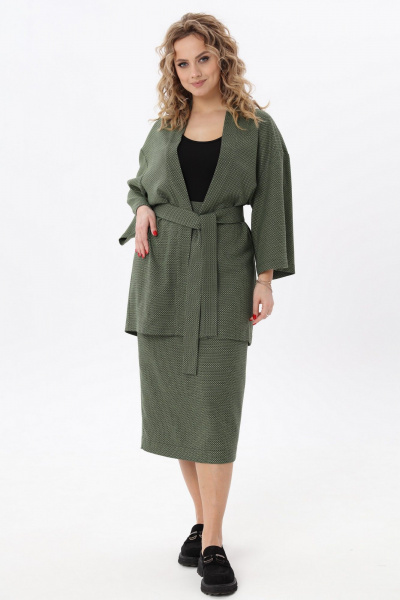 Жакет, пояс, юбка Angelina & Сompany 982 - фото 5