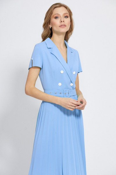 Платье Bazalini 4905 голубой - фото 2