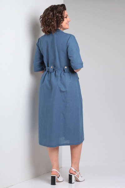 Платье Celentano lite 5029.2 синий - фото 3