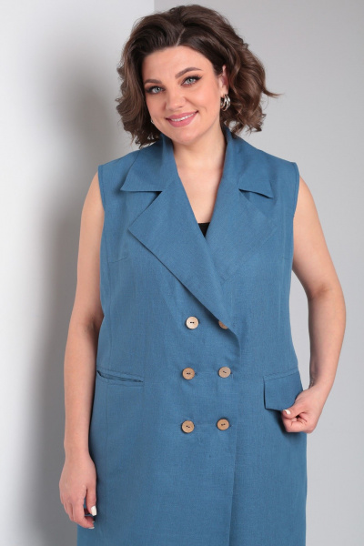 Брюки, жилет Celentano lite 5031.2 синий - фото 3