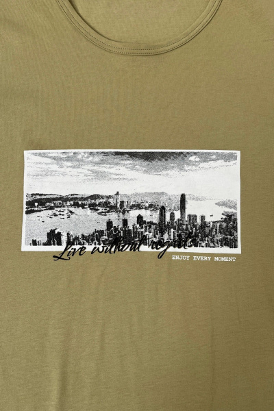 Футболка Купалинка 263261.182-188 олива - фото 2