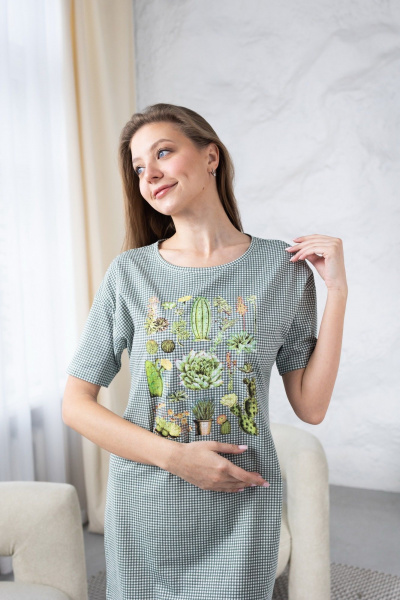 Туника Купалинка 527321.170-176 клетка - фото 4