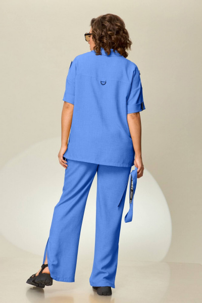 Брюки, рубашка INVITE 6055 голубой - фото 2