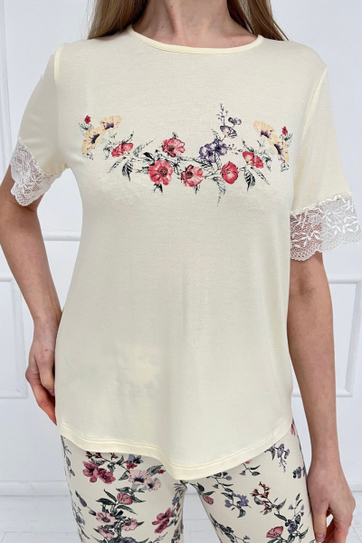 Брюки, майка Купалинка 664002.170-176 к.ваниль,набивка - фото 2