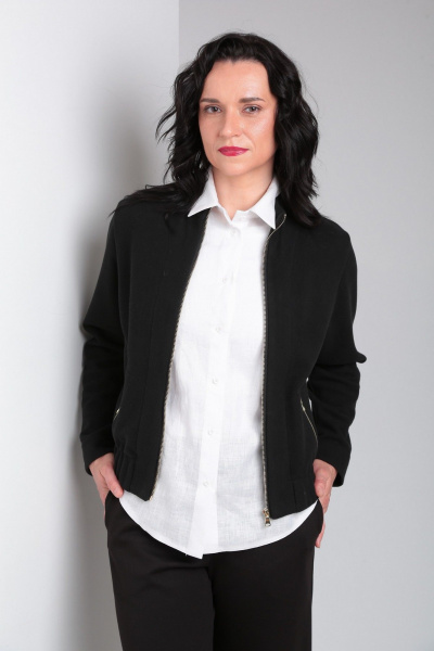 Джемпер Ma Vie М652 черный - фото 13