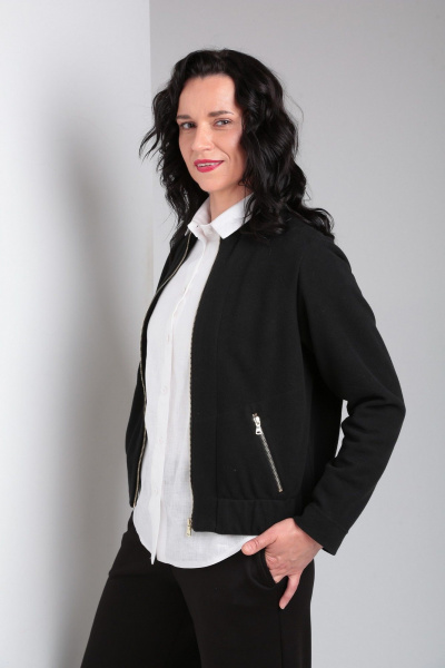 Джемпер Ma Vie М652 черный - фото 12