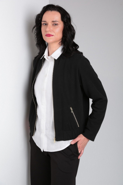 Джемпер Ma Vie М652 черный - фото 11