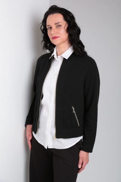 Джемпер Ma Vie М652 черный - фото 9