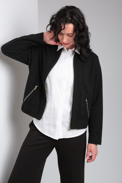 Джемпер Ma Vie М652 черный - фото 8