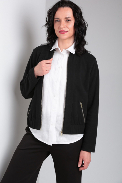 Джемпер Ma Vie М652 черный - фото 7