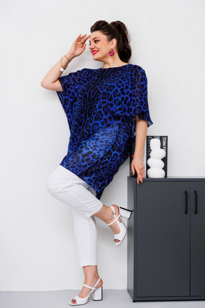 Блуза Romanovich Style 8-2646 василёк - фото 2