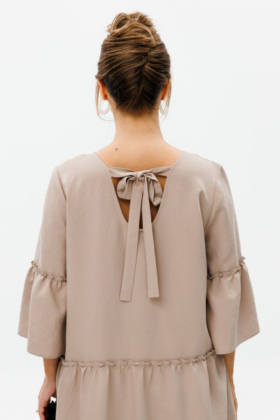 Платье Mubliz 151 беж - фото 12