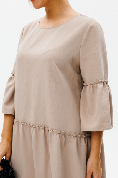 Платье Mubliz 151 беж - фото 9