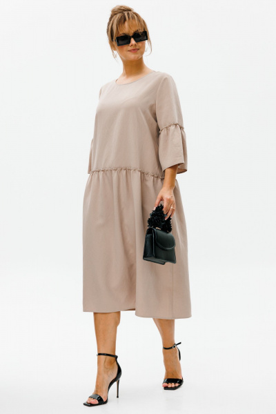 Платье Mubliz 151 беж - фото 8