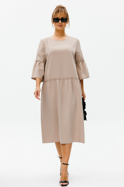 Платье Mubliz 151 беж - фото 7