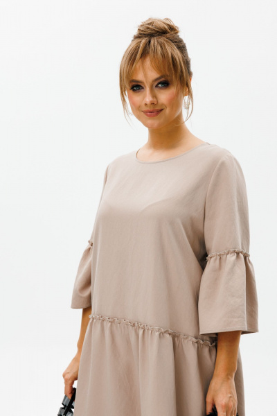 Платье Mubliz 151 беж - фото 5