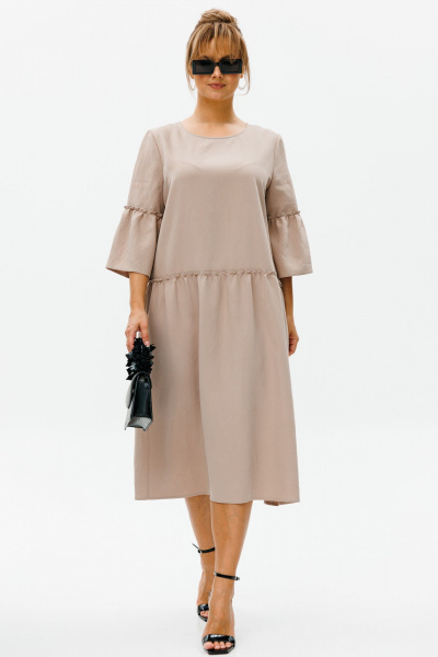 Платье Mubliz 151 беж - фото 3