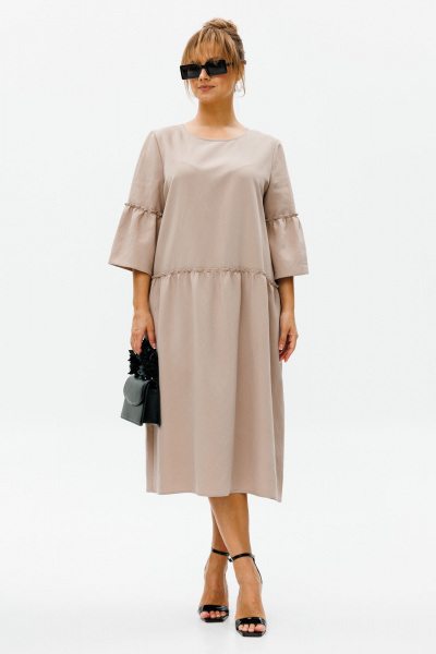 Платье Mubliz 151 беж - фото 1