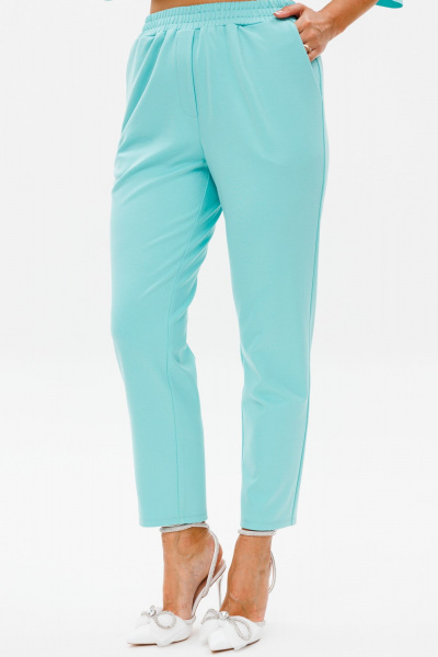 Блуза, брюки Mubliz 147 мята - фото 9