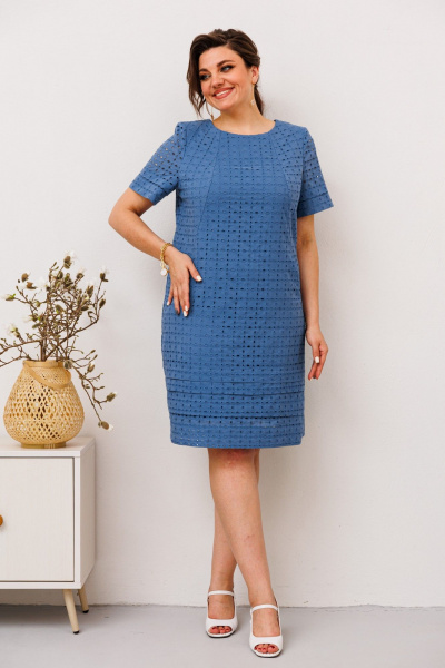 Платье Romanovich Style 1-1948 джинс - фото 2