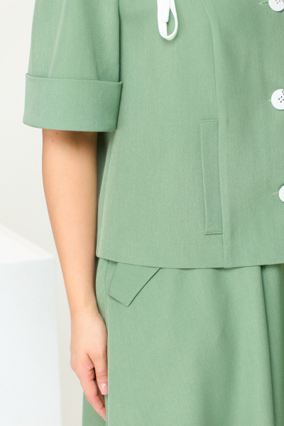 Жакет, юбка Romanovich Style 3-2670 хаки - фото 10