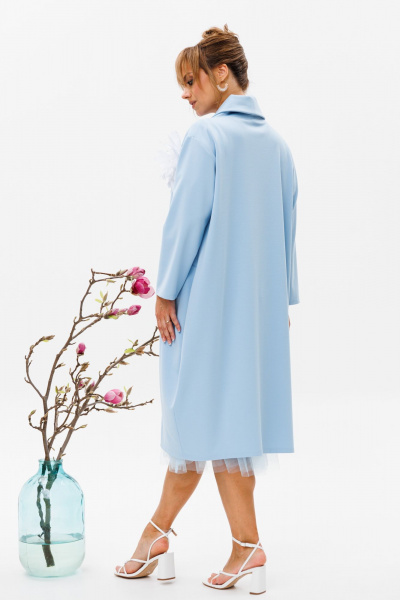 Жакет, платье Mubliz 150 голубой - фото 7