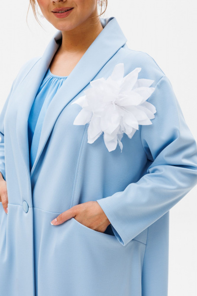 Жакет, платье Mubliz 150 голубой - фото 6