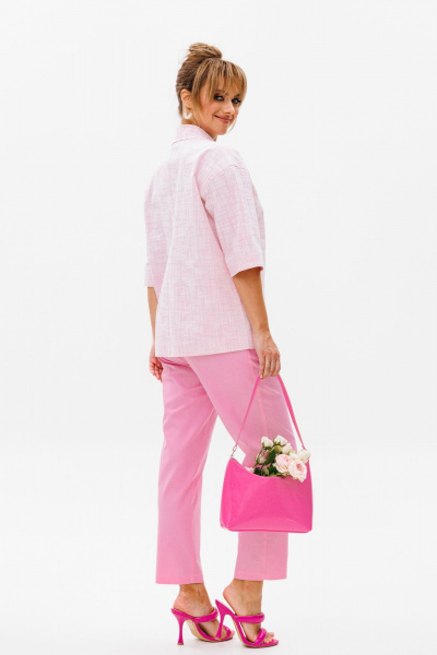 Брюки, жакет Mubliz 163 розовый - фото 2