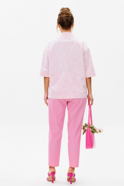 Брюки, жакет Mubliz 163 розовый - фото 7