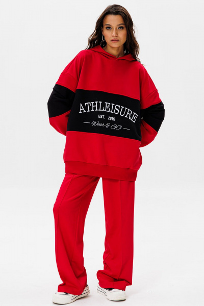 Брюки и худи оверсайз для спорта и повседневной носки GO F3072/11-02. 170-176 - фото 1