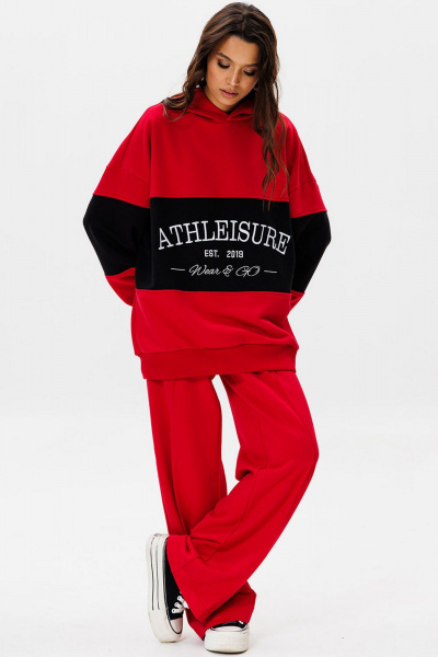 Брюки и худи оверсайз для спорта и повседневной носки GO F3072/11-02. 170-176 - фото 3