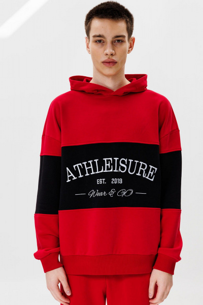 Брюки и худи из хлопка с принтом для спорта и прогулок GO M3072/11-02.182-188 - фото 3