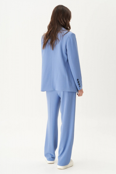 Брюки и жакет кэжуал из текстиля, классика, демисезон Fantazia Mod 4808 - фото 6