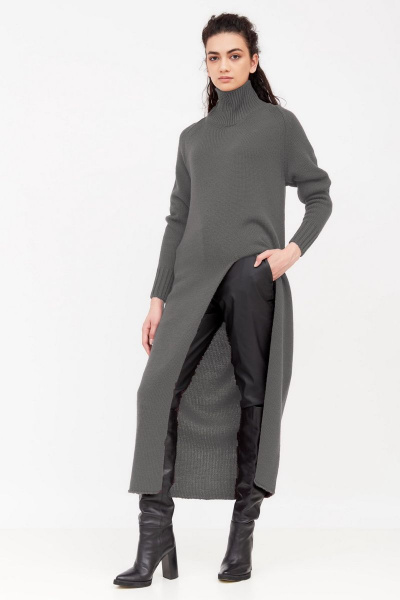 Свитер Favorini 31239-Kilay серый - фото 2